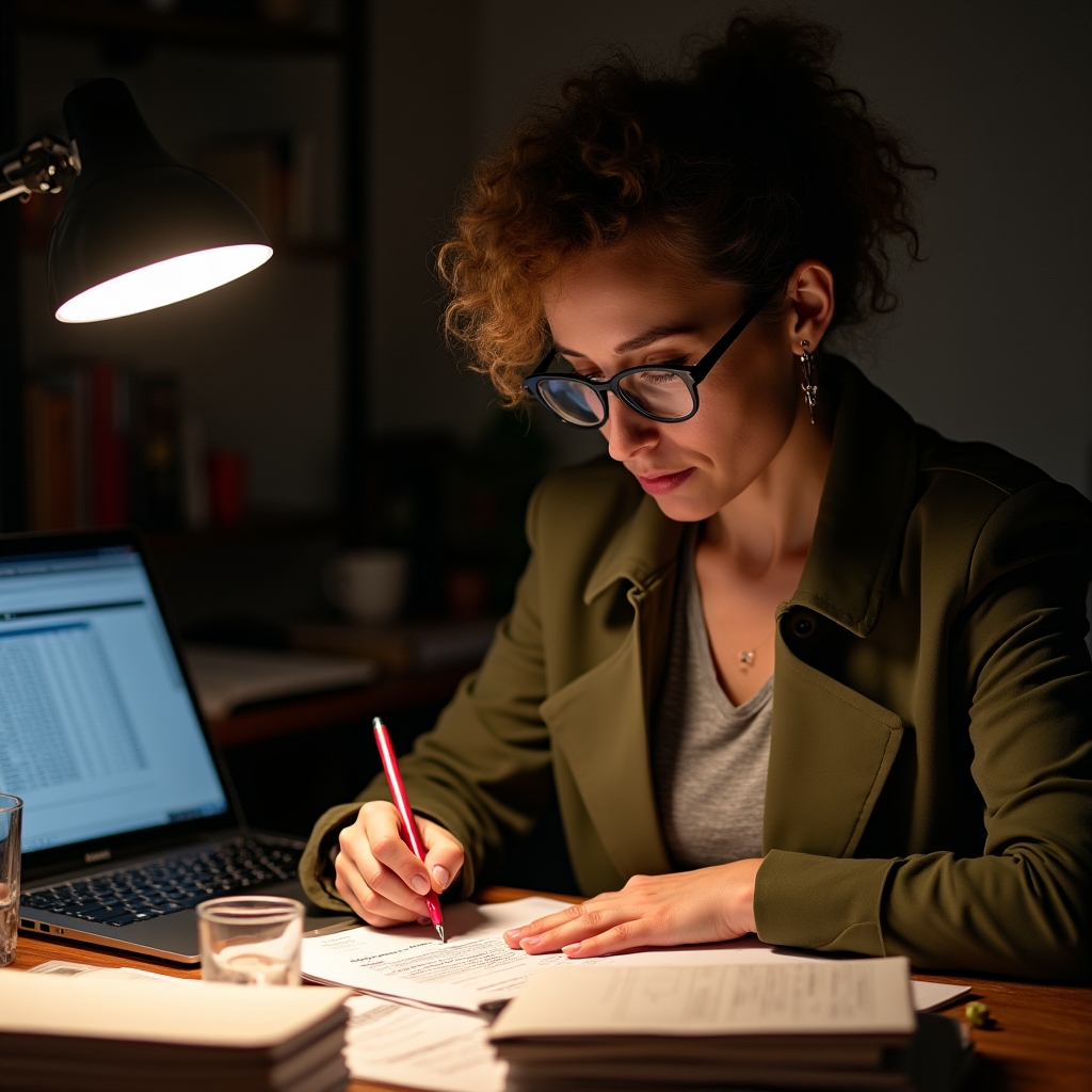 Antreprenor analizând lecții din experiențele de business pentru a evita greșelile comune